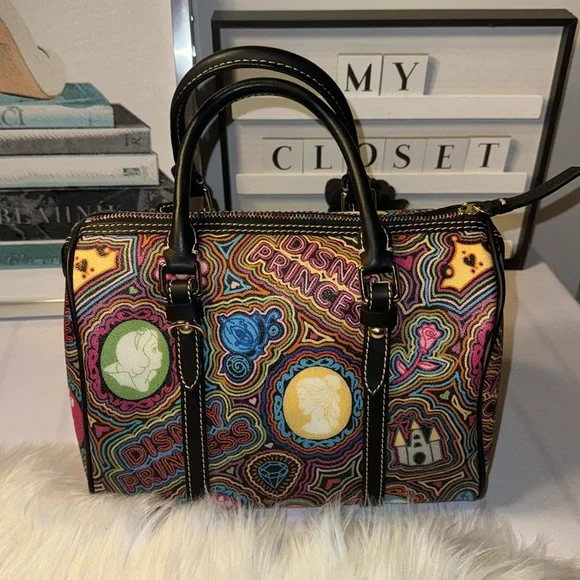 Rare Disney Parks Dooney & Bourke Pop Princess Satchel Bag EUC - Picture 4 of 10